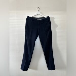 Uniqlo Navy Heat Tech Trouser Pants